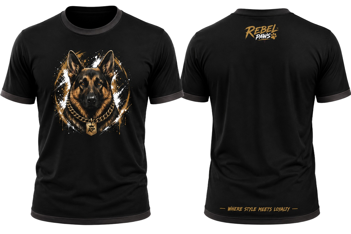 🐾 REBEL PAWS™ German Shepherd Tee
