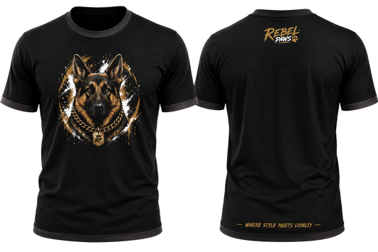 🐾 REBEL PAWS™ German Shepherd Tee