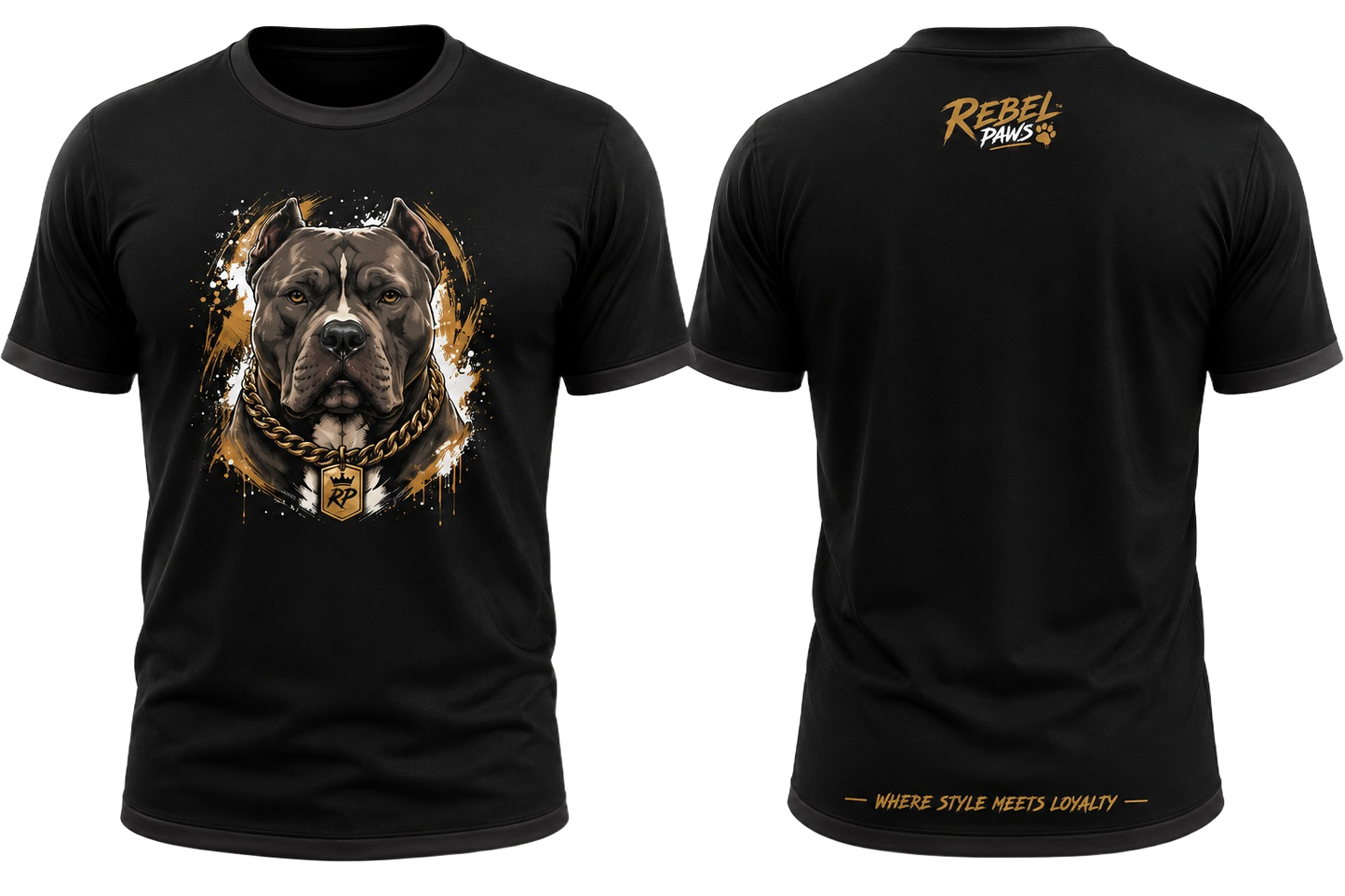 🐾 REBEL PAWS™ Pit Bull Tee