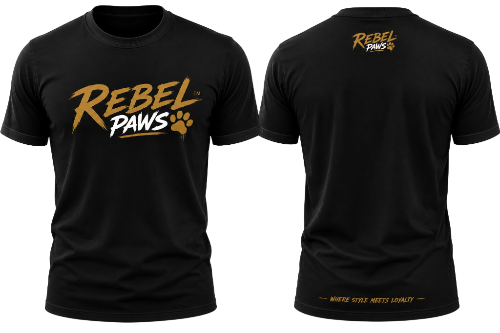 🐾 REBEL PAWS™ Logo Tee