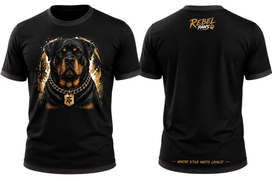🐾 REBEL PAWS™ Rottweiler Tee